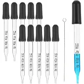 OEM Gläserne Pipetten Set mit Gummiende und Reinigungsbürste für genaue Messungen