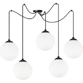 Light11 HOME Deckenhängelampe Spider Ball Schwarz Led 15Cm