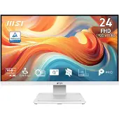 MSI Pro MP241W E14V, 60,5 cm (23.8"), 1920 x 1080 Pixel, Full HD, LCD, 4 ms, Weiß