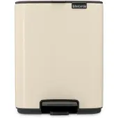 Brabantia Bo, 7 l, Rechteckig, Stahl, Beige, Kunststoff, Terrasse