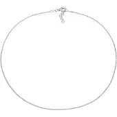 Elli Choker "Halskette Choker Kordelkette Gedreht Fein 925 Silber" Gr. 36, silber, Halsketten, Damen, ohne Stein, Silber 925 (Sterlingsilber), Choker