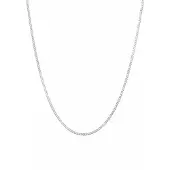 Elli Kette ohne Anhänger "Halskette Panzerkette Collier Basic Chunky Chain 925er Silber" Gr. 45, silber, Halsketten, Damen, 45, ohne Stein, Silber 925 (Sterlingsilber), Kette ohne Anhänger