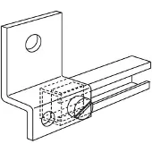 Eaton C-Profil Befestigungswinkel 85x23mm - 1042705