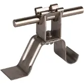 Dehn -Edelstahl-Dachleitungshalter 20mm mit Strebe - 206369 [2 Stück]