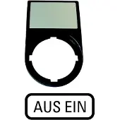 Eaton RMQ-Titan Etikettenhalter M22S-ST-D10 - 216490 [5 Stück]