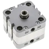 AirTec ISO 21287 Einfachwirkender Kompaktzylinder 50-5mm - magnetisch