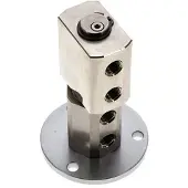 Tameson Drehdurchführung G1/8'' Innengewinde Messing vernickelt FKM 12bar (168.60000000000002psi)