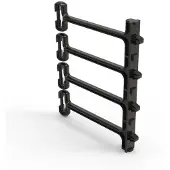 Minkels NexpAnd Kabel-/Drahtführungsschrank - A001D-000001-000-1