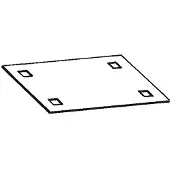 ABB EH3 Bodenplatte DIN 1 Bauteil EH3PE1EH - 4TBE843301C0100