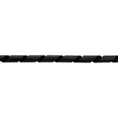Conex Schwarze Spiralkabelummantelung 4-10mm 25M Rolle - CG010102 [25 Meter]