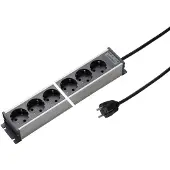 Kaiser Martin Steckdosenleiste 10-fach 45-Grad-Schutzkontakt (Europäische Steckdose) - 1102ZL10L-SG15