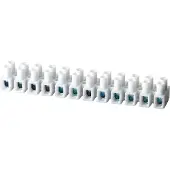 Conex Anschlussleiste 12P 10-25mm² Weiß - CH PA60P12W [2 Stück]