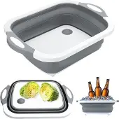 OEM Klappbare Camping Spüle, 3in1, für Gemüse