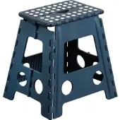 Kesper Sitzhocker "Sitzhocker, faltbar", blau, B:31cm H:39cm T:22cm, Hocker, Sitzhocker, faltbar