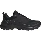 Adidas Wanderschuh TERREX "SKYCHASER AX5 GORE-TEX", Herren, Gr. 46, schwarz (core schwarz, core schwarz, carbon), Synthetik, Textil, Schuhe Wanderschuh, wasserdicht dank Gore-Tex Membrane
