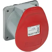Legrand Einbausteckdose 400V 32A 4P gerade P17 IP44 - 058058