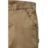 Carhartt Arbeitshose Washed Twill Dungaree Herren Brown-W32/L30