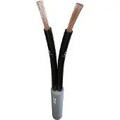 TKF Halogenfreies Steuerkabel 2x0.75mm² CCA - 177102 [20 Meter]