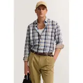 Bugatti Karohemd "Modern Fit", Herren, Gr. L, Normalgrößen, 70, braun, Canvas, 100% Baumwolle, kariert, normal, Hemden Karohemd, mit Easy-Care Funktion