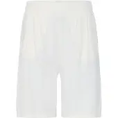 Oxmo Leinenhose "Leinenhose OXNInna Linen Mix Bermuda", Damen, Gr. 38, N-Gr, beige (marshmallow), Obermaterial: 80% Viskose LENZING LenzingCV. 20% Leinen LI., Hosen Leinenhose