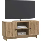 vidaXL TV-Schränk 102 x 34,5 x 50 cm Artisan-Eiche Holzwerkstoff