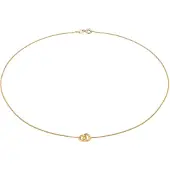 Elli Halskette Damen Sterlingsilber gold, 40 697040-0001-00400