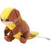 Tinisu Pokemon Mangunior Kuscheltier - 20 cm Plüschtier Yungoos