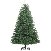 vidaXL Künstlicher klappbarer Weihnachtsbaum Grün 120 cm