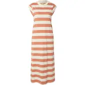 Pepe Jeans Lila ärmelloses Langes Kleid