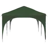vidaXL Pop-up Partyzelt 575 x 288 x 245 cm Grün Oxford-Stoff
