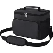 OEM Gepolstes Picknickset, großes Wasserdichtes Rucksacktaschen, schwarz, isolierte Picknicktasche