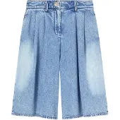 Armani Exchange für Damen. XW002266AF21338MB001 Lyocell-Bermudas blau (L), Lässig, Baumwolle, Denim