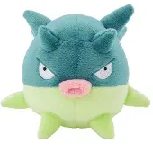 Tinisu Pokemon Baldorfish Kuscheltier - 17,5 cm Plüschtier Qwilfish