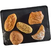 OEM Silikonische Bakmat in Schwarz, 30x40 cm, herstellbar