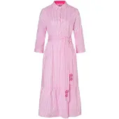 LIEBLINGSSTÜCK Sommerkleid "RolaL", Damen, Gr. 34, N-Gr, pink (330, pearl), Obermaterial: 100% Baumwolle, Obermaterial: 100% Baumwolle CO., Kleider Sommerkleid