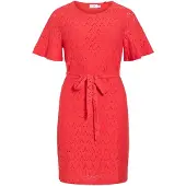 Vila Viamalina Kurzärmeliges Minikleid