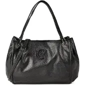 L.credi Schultertasche Rhonda Shopper Black schwarz