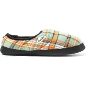Nuvola . Hausschuhe Herren Damen rutschfester Sohle warm gepolstert bequem orange grün 46/47 EU - UNCLSOT