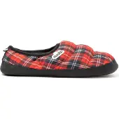 Nuvola . Hausschuhe Herren Damen rutschfester Sohle warm gepolstert bequem rot 36/37 EU - UNCLSCOT