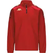 Kappa Gassolo Halbreißverschluss-sweatshirt Rot S Mann Rot S