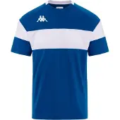 Kappa Herren dareto Tshirt, blau/weiß, M