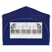 vidaXL Pop-up Partyzelt 575 x 288 x 245 cm Blau Oxford-Stoff