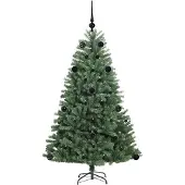 vidaXL Künstlicher klappbarer Weihnachtsbaum Grün 150 cm