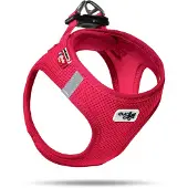 Curli Air-Mesh, Hund, Westengeschirr, XXXS, Rot, Nylon, Polyester, Chihuahua