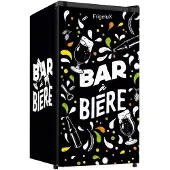 Frigelux BAB89NE, 88 l, N-ST, 41 dB, E, Schwarz