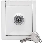 Panasonic Steckdose abschließbar 90591141-DE