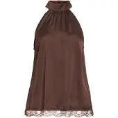 Vila Visofie Spitzen Neckholder-top