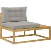 vidaXL Outdoor-Sofagarnitur Polyester Weiß