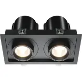 Maytoni Hidden LED Einbaustrahler Schwarz - 2-Flammig , 20W , Aluminium