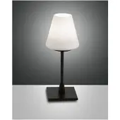 FABAS LUCE Tischleuchte Lucy mit Touchdimmer, schwarz